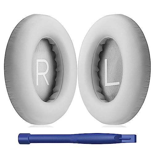 HATOFES Earpads Cushions for Bose 700 Noise Cancelling Headphones (NC700) - Ear Pads Replacement with Softer PU Leather, Luxurious Memory Foam, Extra Durable Ear Cushions (1 Pair Grey Earpads)