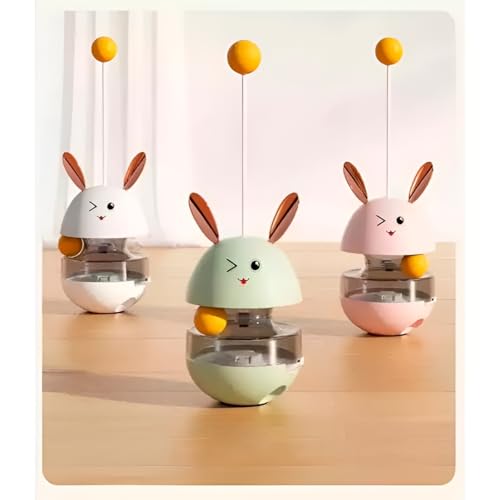 Comedouro Interativo para Gatos, Porta Petisco, Brinquedo