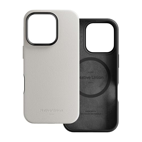Image of Native Union Active Case - MagSafe Compatible with Built-in Magnets - Rugged Design - Recycled Materials - Ultra-Durable Drop Protection up to 10ft / 3m for iPhone 16 Pro (Sandstone)