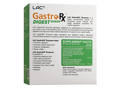 Lac Gastrorx Digest Enzymes (60 Sticks) #TOP1