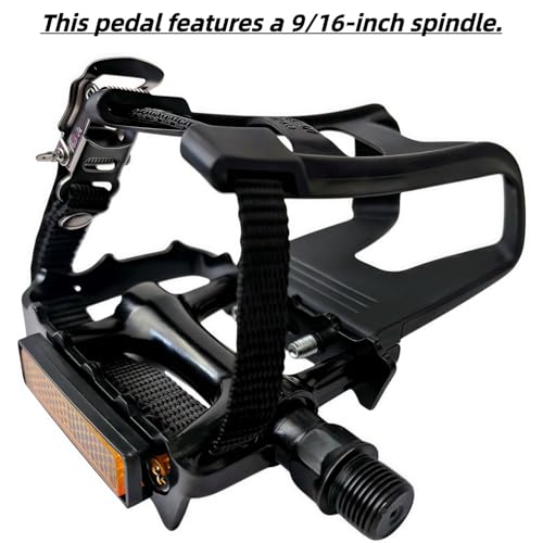 YBEKI Resin-Alloy Bike Pedals