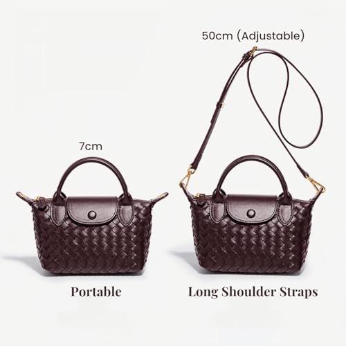 Hand-Woven Bag Fashion Dumpling Handbags Fashion Designer Bags Simple Versatile Single Shoulder Crossbody Bag Bucket Bag3