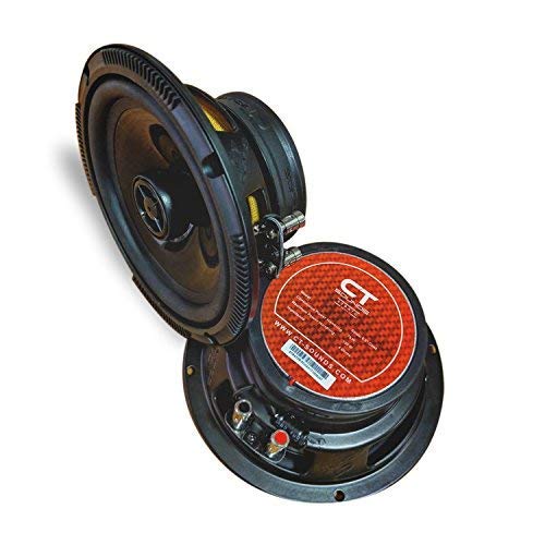 Ct Sounds Strato 6.5” 240 Watt 2-Way Weatherproof Coaxial Car Speakers, Pair #TOP2