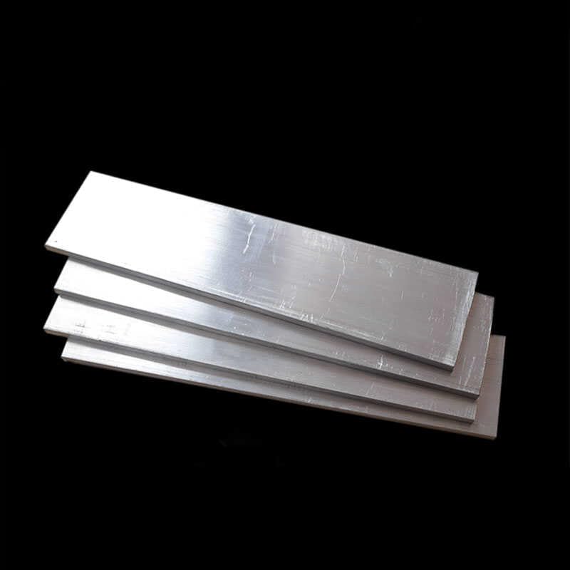 Placa de metal de bloque de aleación de aluminio plano de 8-35 mm de espesor, sólida, for materiales de bricolaje CNC, longitud de 200 mm.(10x100x200mm)