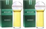 Pierre Cardin   Eau de Toilette Pour Monsieur   Parfum Boisé Épicé Classique et Raffiné   Notes de Bergamote Cannelle et Patchouli   Fragrance Masculine Élégante   75 ml (Lot de 2)