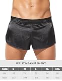 Casey Kevin Bokserki męskie seksowne szorty Jockstrap bielizna stringi dla mężczyzn piżama/spodenki sportowe, A1-czarny, XL