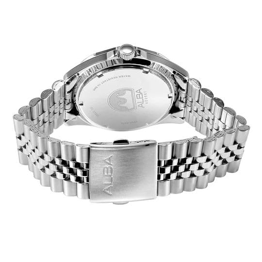 Image of Alba AV3575X1 Planet Mercury Inspired Dial Watch for Men's