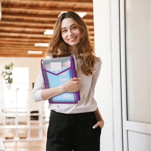 Pochette porte-documents A4 extensible transparent Cabilock 5x