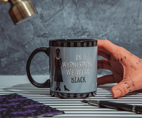 Taza de cerámica Silver Buffalo miércoles 20 onzas miniatura 6