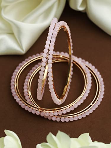 Bead Studded Bangles Set of 2
