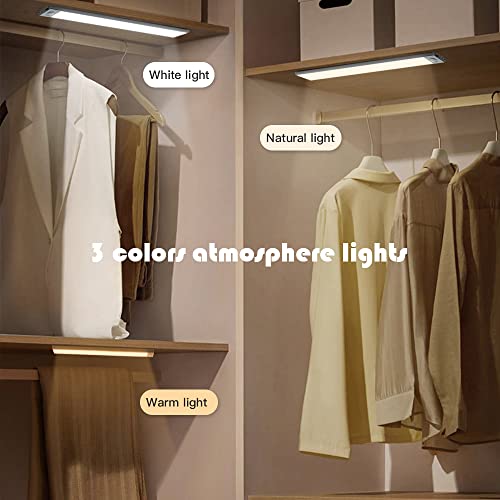 image for Under Cabinet Lights Motion Sensor, Clevinger 34-LED Closet Lights, 3-
