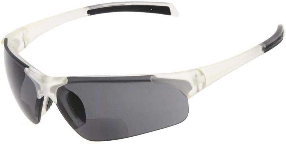 Eyekepper TR90 Unbreakable Sports Polarized Half-Rimless Bifocal Sunglasses