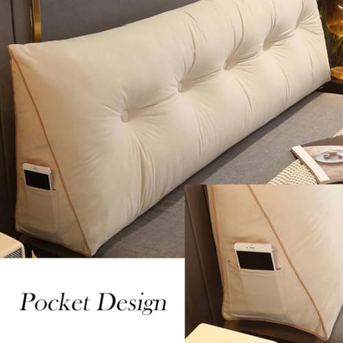 Grand coussin triangulaire au soutien doux et confortable