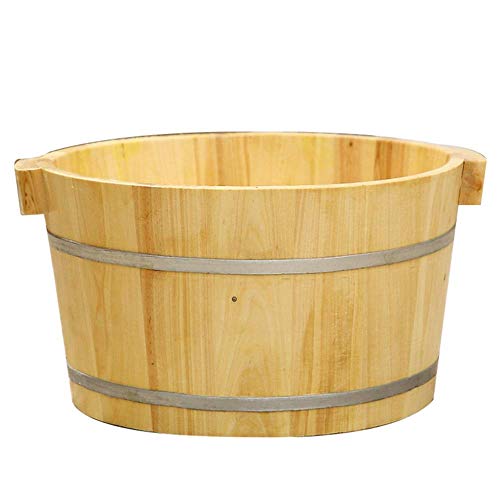 TAOZUYING AI LI Wei Bacino per Pedicure Pediluvio per Adulti Corpo in Legno Naturale Fumigazione Barile Secchi per ammollo Massaggio ai Piedi Marriage