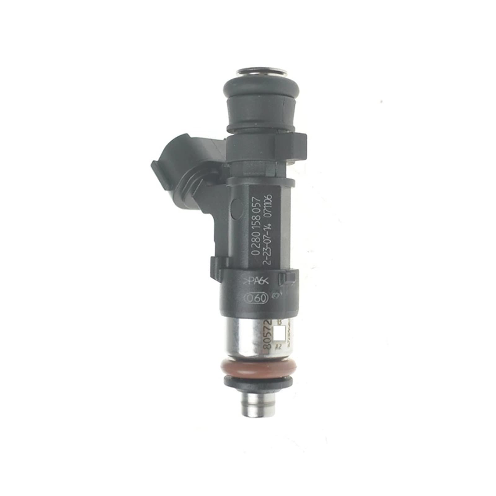 4 Uds inyector de Combustible 0280158057, Compatible con Citroen C2 C3 C4 Compatible con Peugeot 206CC 207 307 1,6 Piezas automotrices
