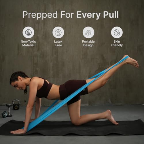Image of CULT Resistance Band for Workout & Home Exercise for Men & Women | Theraband & Pilates Loop | Premium Gym Equipment Elastic Band