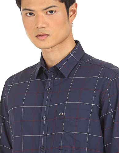 Image of Arrow Men's Checkered Regular Fit Shirts