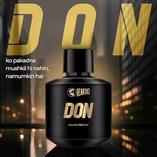 Image of Beardo Don Perfume for Men,100ml | With Melon, Jasmin, Vannila Intense Fresh | Strong Long Lasting Mens Perfume | EAU DE PARFUM Men | Gift For Men | Gift for husband | Gift for boyfriend