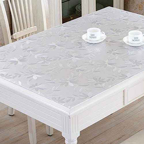 Nappe transparente pour table de salle à manger facile à nettoyer - 8