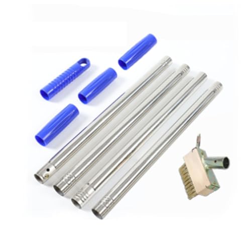 Blmirror Cepillo para Malezas con de 60 PULGADAS, Cepillos Manuales para Desmalezar Grietas, Desmalezador de Grietas, para Limpiar la Entrada de Acceso de Bloques de Patio
