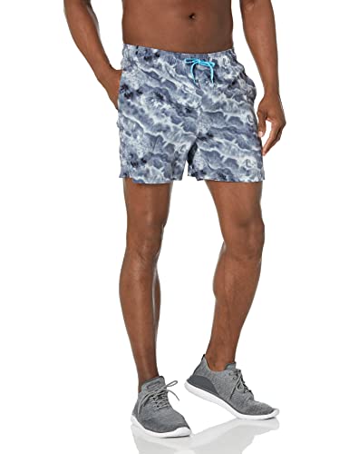 Image of Under Armour Men's Compression Lined Volley Swim Trunks, UPF 50+ Sun Protection, Drawstring Closure & Elastic Waistband