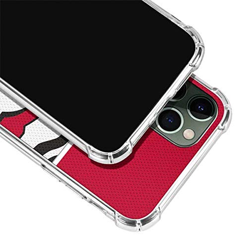 Skinit Clear Phone Case Compatible with iPhone 12 Pro Max - Officially Licensed NFL Kansas City Chiefs Zone Block Design