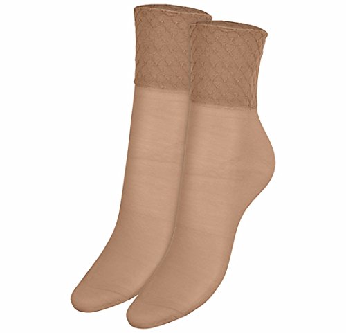 Preisvergleich Produktbild Sockenversandhandel.de 10 Paar Feinsöckchen Damen Perle