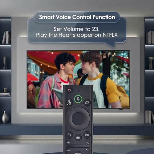 Image of Voice Smart Remote for 2019-2026 Samsung TV,Universal Replacement Control | for All Samsung QLED, Crystal UHD, Frame Series TVs, Universal Remote with NETFLIX and Prime Video Disney+ Buttons