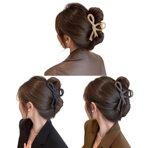 ヘアクリップ しっかりとまる 大きめ 3点セット ヘアアクセサリー 大人向け バンスクリップ 軽い 強力 髪留め クリップ 髪飾り 韓国風 シンプル おしゃれ 優雅 エレガント 可愛い パール ハート 波 曲線 日常 お風呂(#C)