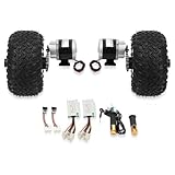 Electric Cart Conversion Kit, 24V 250W 10 Inch Wheels Electric Motor Set with Controller and Digital Display Throttle for Go-kart Wheelchairs Senior Mobility Scooter Dune Buggy Beach Cart UTV ATV DIY