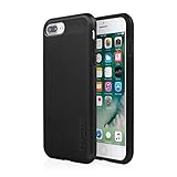 iPhone 7 Plus Case, Incipio DualPro SHINE Case [Shock Absorbing] Cover fits Apple iPhone 7 Plus - Black/Black