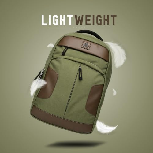 Image of 28L Agate Laptop Bag for Office with trolley Sleeve Olive