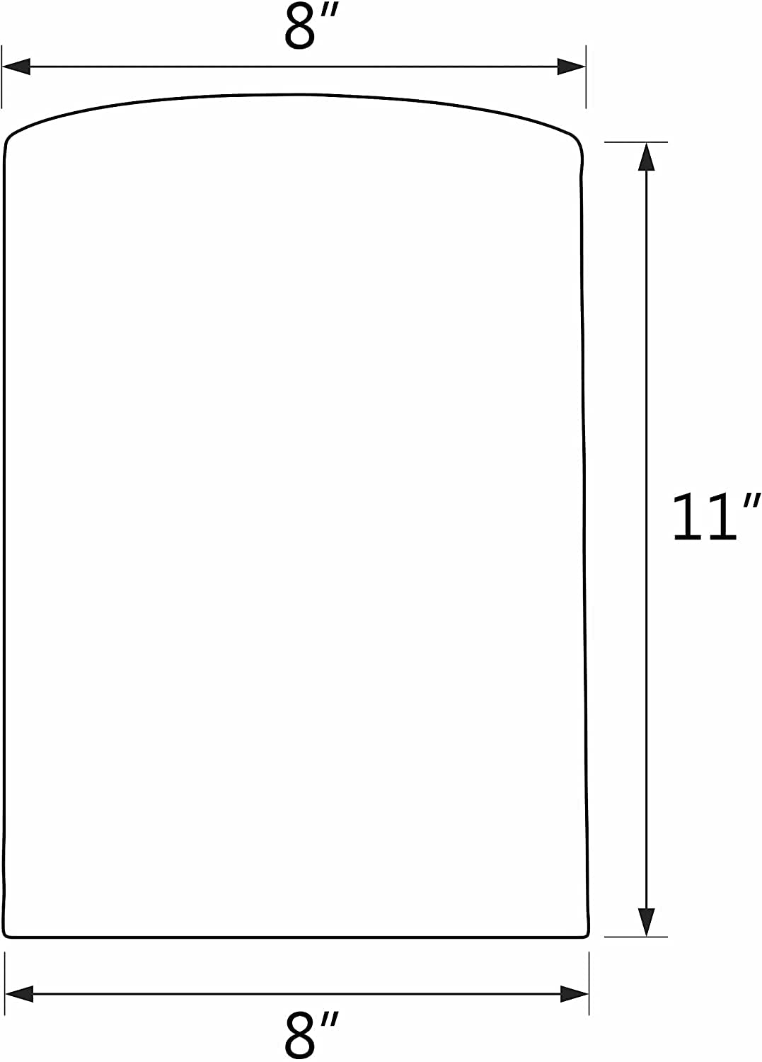 Aspen Creative 31127A Transitional Drum (Cylinder) Shaped Spider Construction Lamp Shade in White 8" wide (8" x 8" x 11")