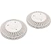 Main Drain Grate, Paramount SDX2, Vinyl, White, Qty 2