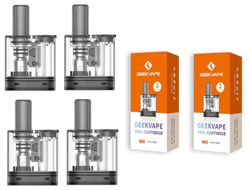 �����p�J�[�g���b�W GEEK VAPE SOUL 2 �M�[�N �x�C�v �\�E�� �����p�|�b�h�J�[�g���b�W Pod �d�q�^�o�R �x�C�v Vape 4ml (�x�C�v�o���h�Z�b�g) (1.0��/4��/2��)