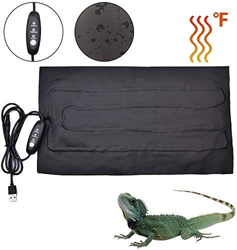 Tappetino Riscaldante AIICIOO Per Rettili - 16W, 20x30cm, Con Termostato, Per Terrario - Foto 10