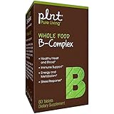 plnt Whole Food Vitamin B Complex Supports A Healthy Heart Blood, Provides Immune Support with...