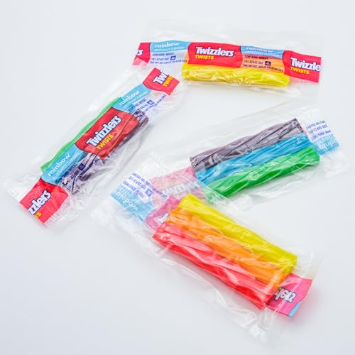 Dulces de caramelo masticable Rainbow 1 lb sabor frutal miniatura 2