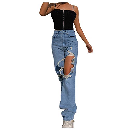 Jeans asymétrique noir taille haute fini l'inconfort des pantalons rigides