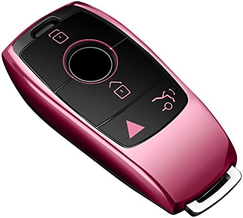 Fit MERCEDES BENZ C S CLASS Carbon Fiber Hard Remote Key Fob Case Cover - View #10