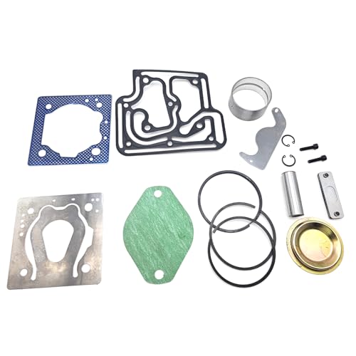 85mm Single Cylinder Air Compressor Repair Kit 4089238 4025245 9111549292 for Wabco for Cummins ISX C ISC ISL L M ISM and N Engines Includes piston pin rings and bearing