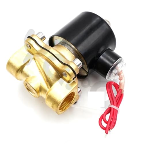Électrovanne DN32 DC24V en laiton normalement fermée pour eau et air