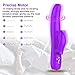 UTIMI G Spot Rabbit Vibrator Sex Toys for Women with Rotating Beads Dildo Clitoral Stimulator with 10 Vibration Modes