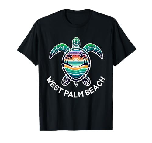 West Palm Beach Florida Souvenir FL Urlaub Herren Damen T-Shirt