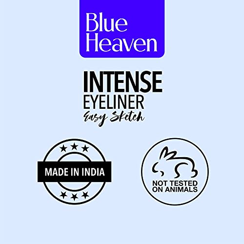 Blue Heaven One stroke Liquid Black Glossy Eyeliner, 3.5ml - Image 6