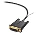 Cable Matters Mini DisplayPort to DVI Cable (Mini DP to DVI Cable) in Black 6 Feet - Thunderbolt and Thunderbolt 2 Port Compatible