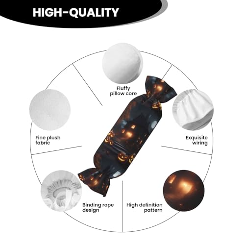 Almohada de espuma viscoelástica tamaño único negra miniatura 5