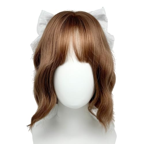 Gran Lazo para el Cabello, Velo, Clips para el Cabello, Diademas para Mujer, Accesorios Lolita, Encaje Dulce, Broche de Pelo, Fiesta, Princesa Dulce, Anime, Blanca miniatura 3