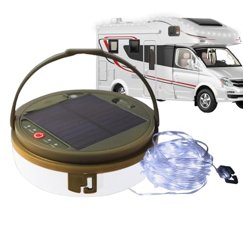 Cordes de camping solaires pour illuminer vos soirées sous la tente et au jardin