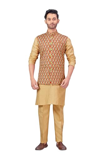 Image of Studio Shringaar Men's Nehru Jacket /Waist Coat